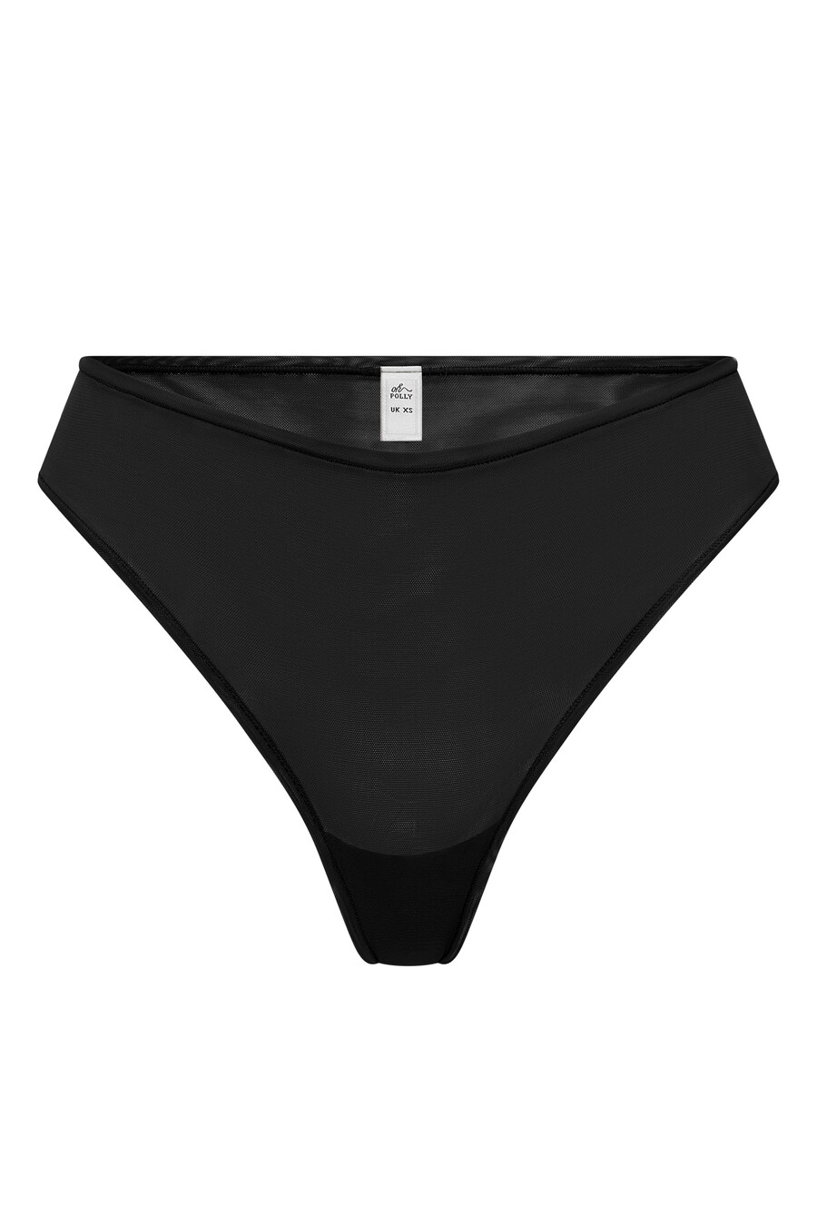 cueca de malha macia preta